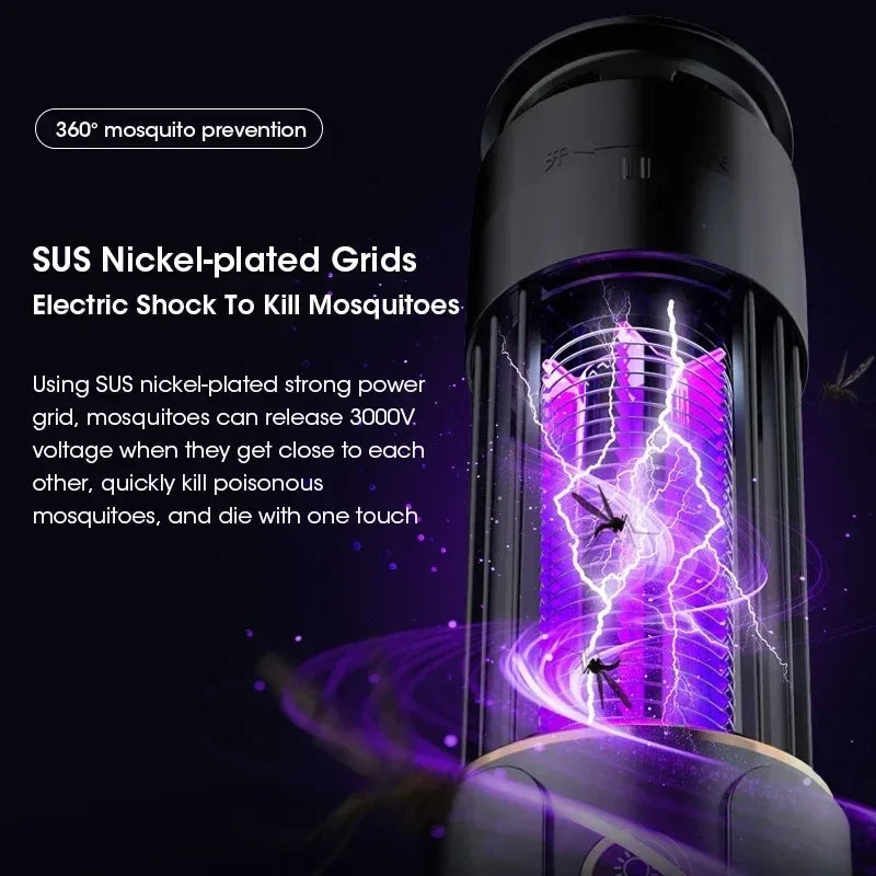 Enjoy peaceful, mosquito-free nights with smart and rechargeable protection