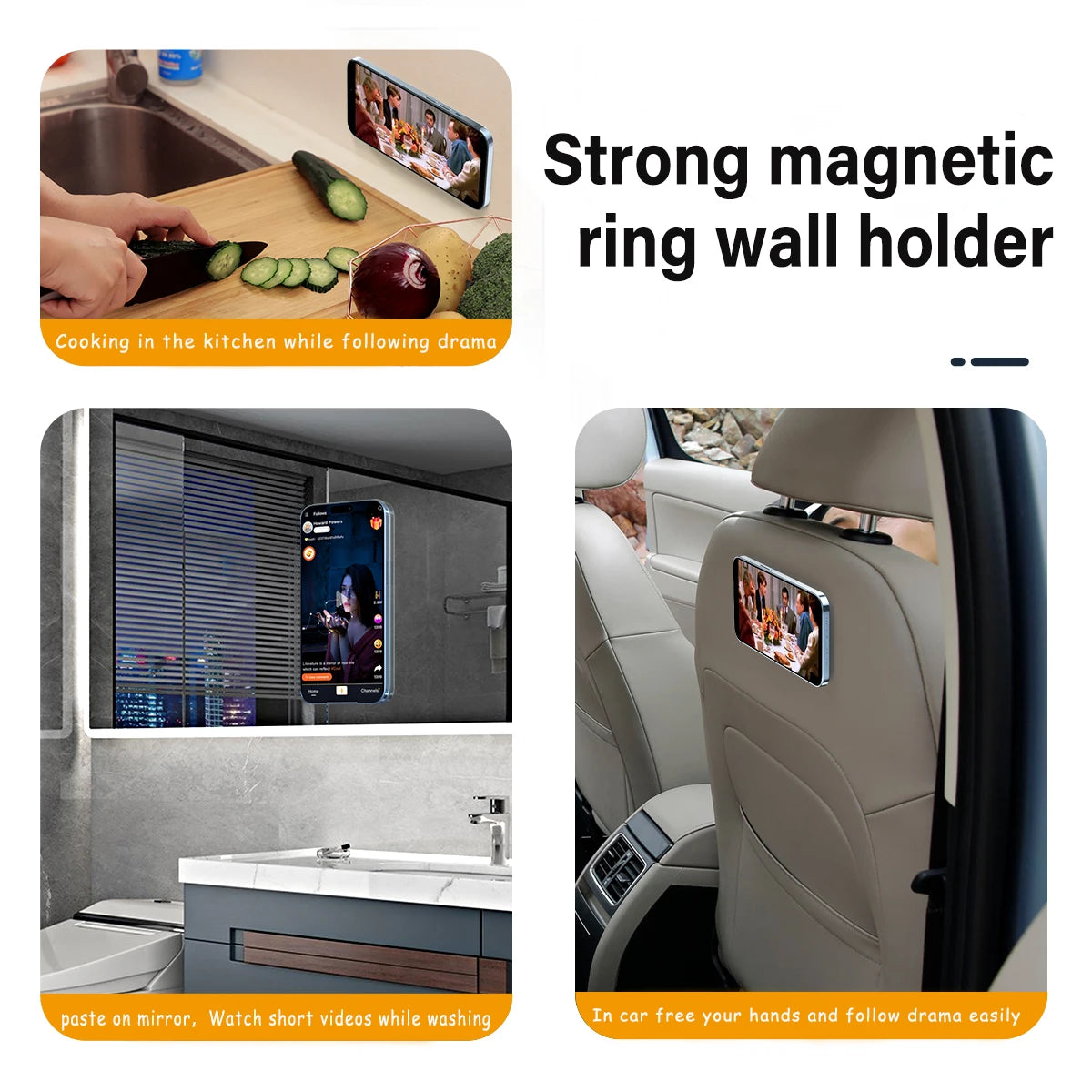 Magnetic Ring Phone Holder