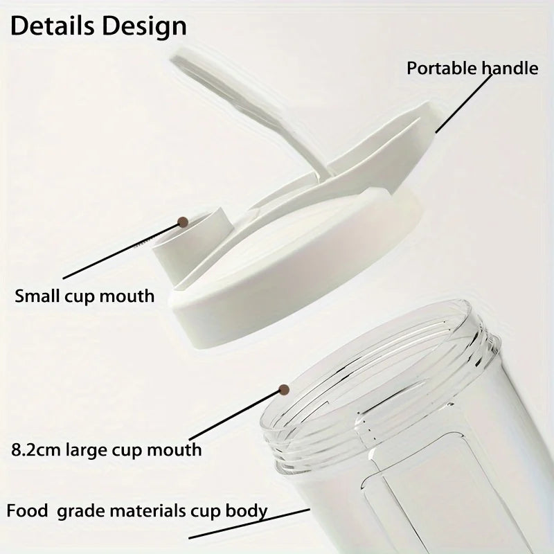 Smart Portable Blender Bottle for Gym & Travel